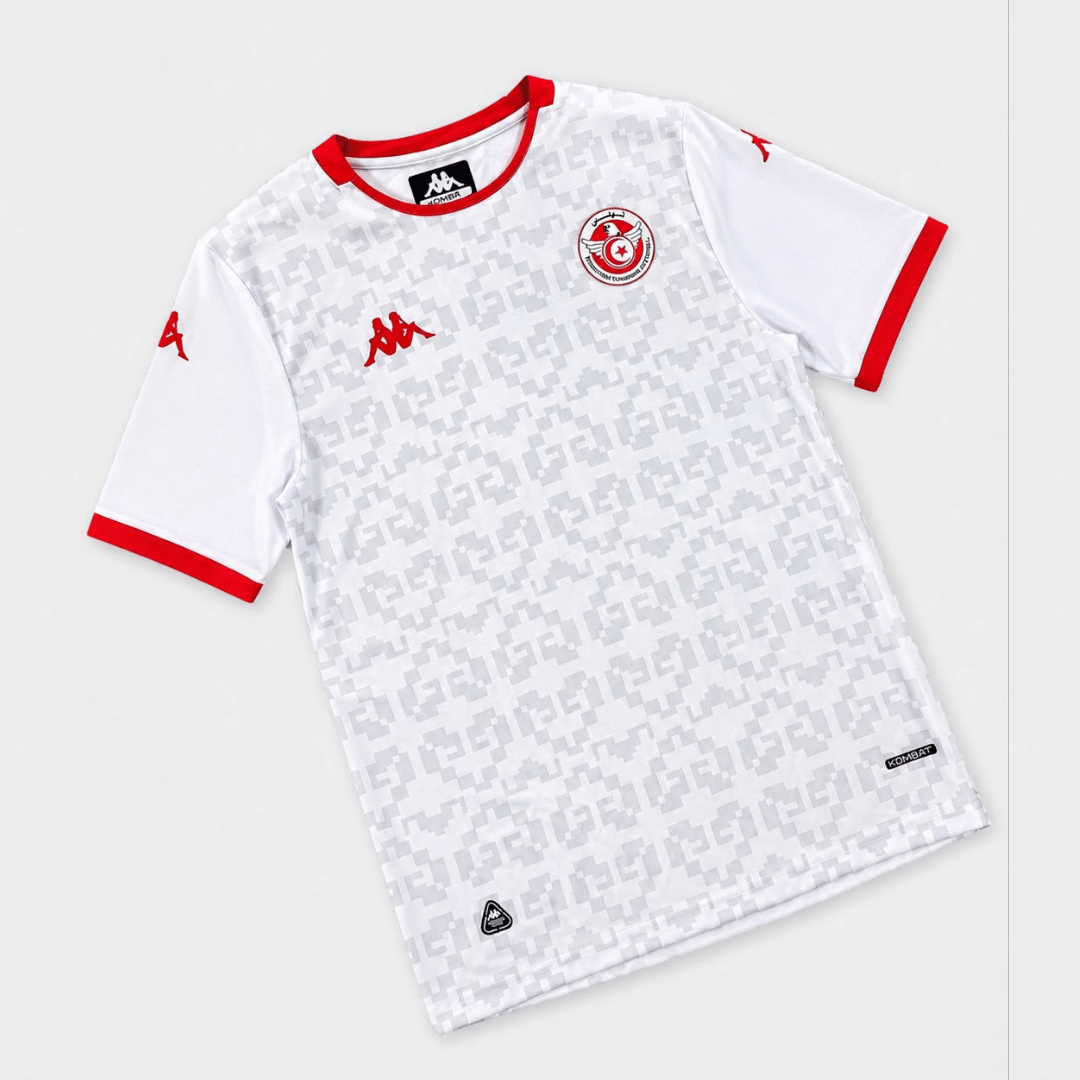 Jersey Túnez visitante edición 2025