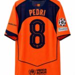 Jersey Barcelona Alternativo 2025 Version jugador (Dorsal Pedri 8) image 3