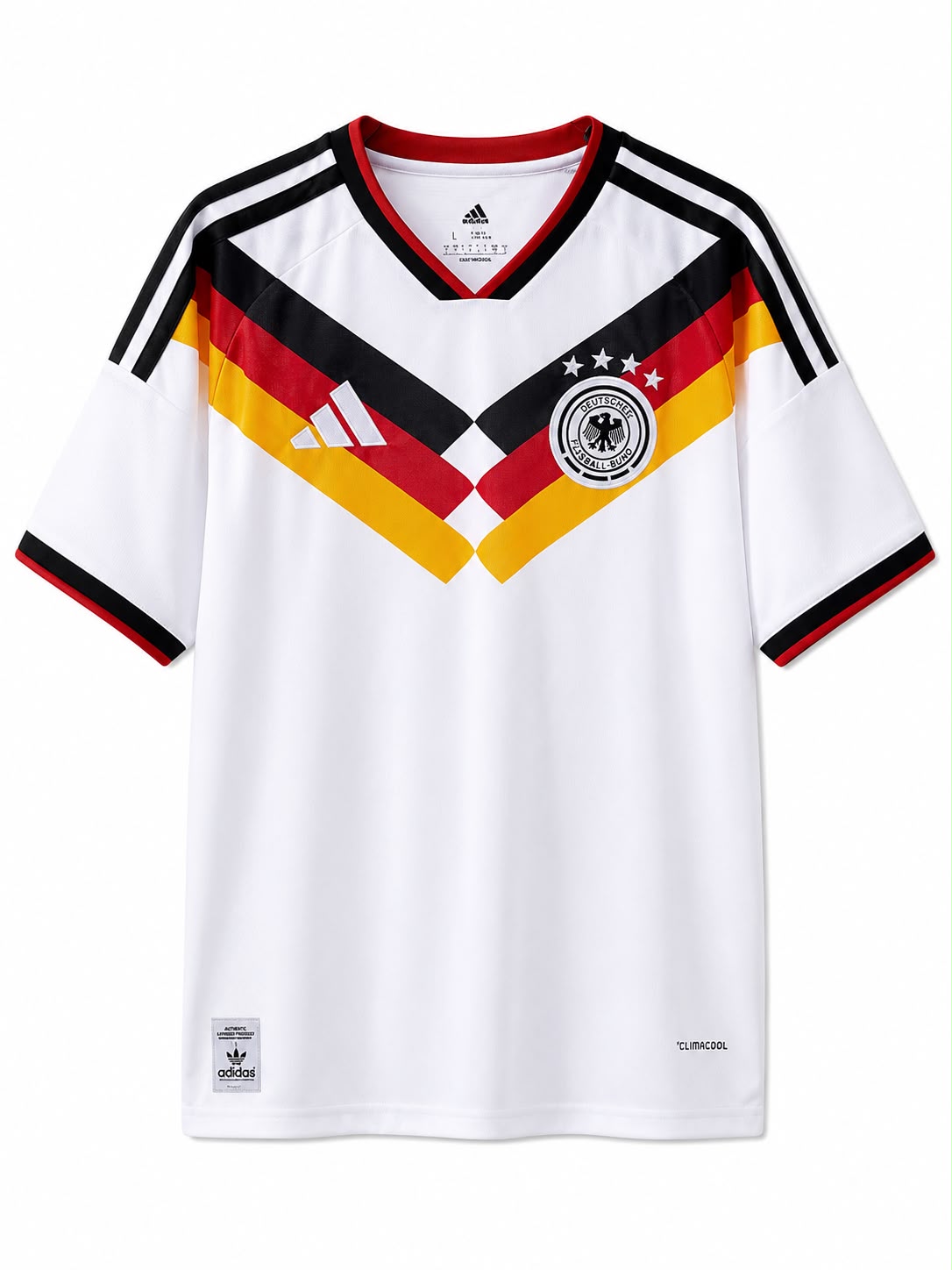 Detalle del Jersey Alemania local 2026