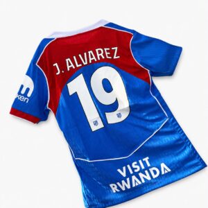 Jersey Atletico de Madrid Alternativo 2025 Version jugador (Dorsal J. Alvarez 19)