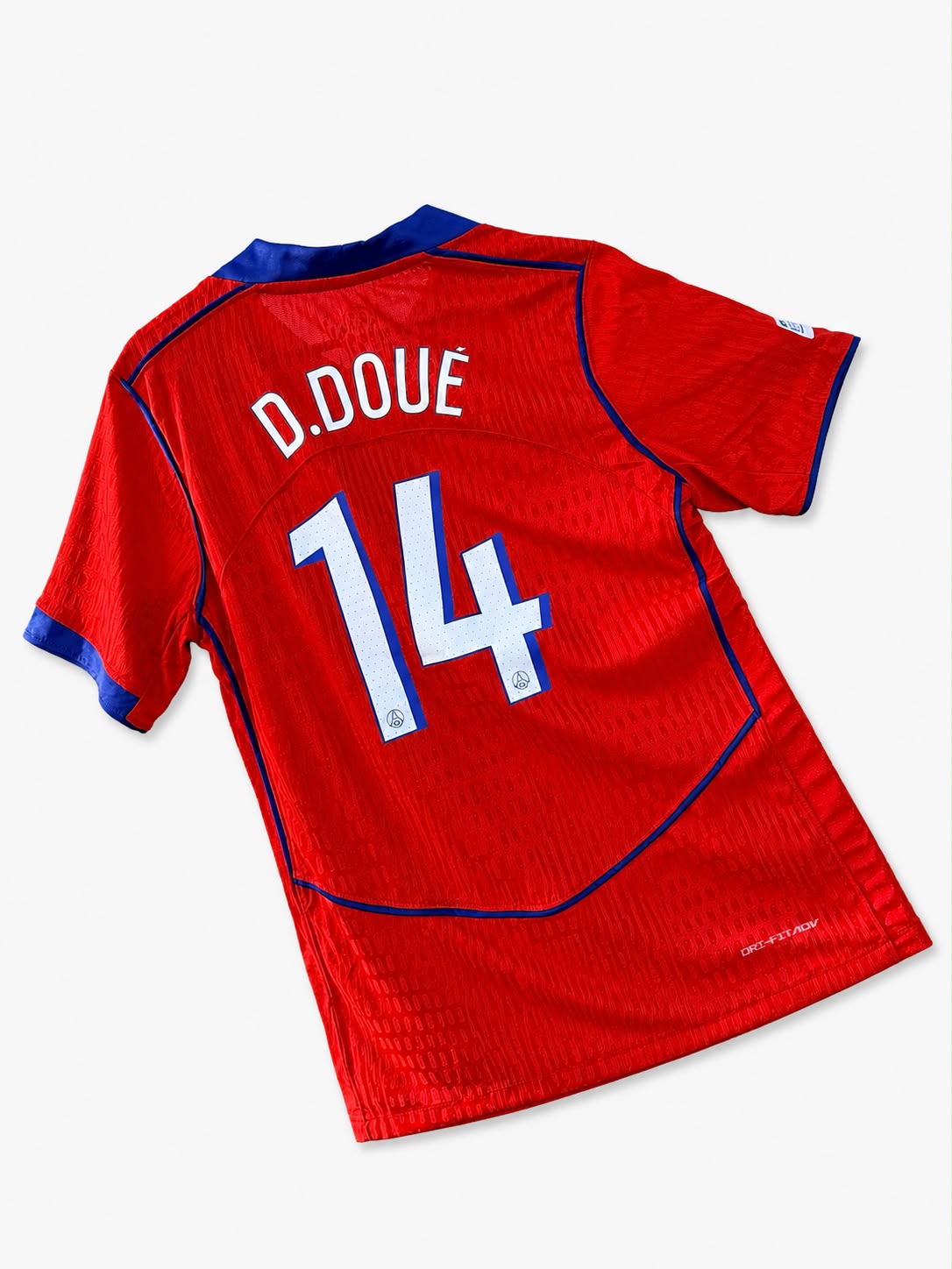 Jersey PSG Alternativo 2025 Version jugador (Dorsal Doue 14) image 1