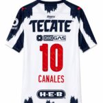 Jersey Monterrey Local 2025 Version Jugador (Dorsal Canales 10) image 1