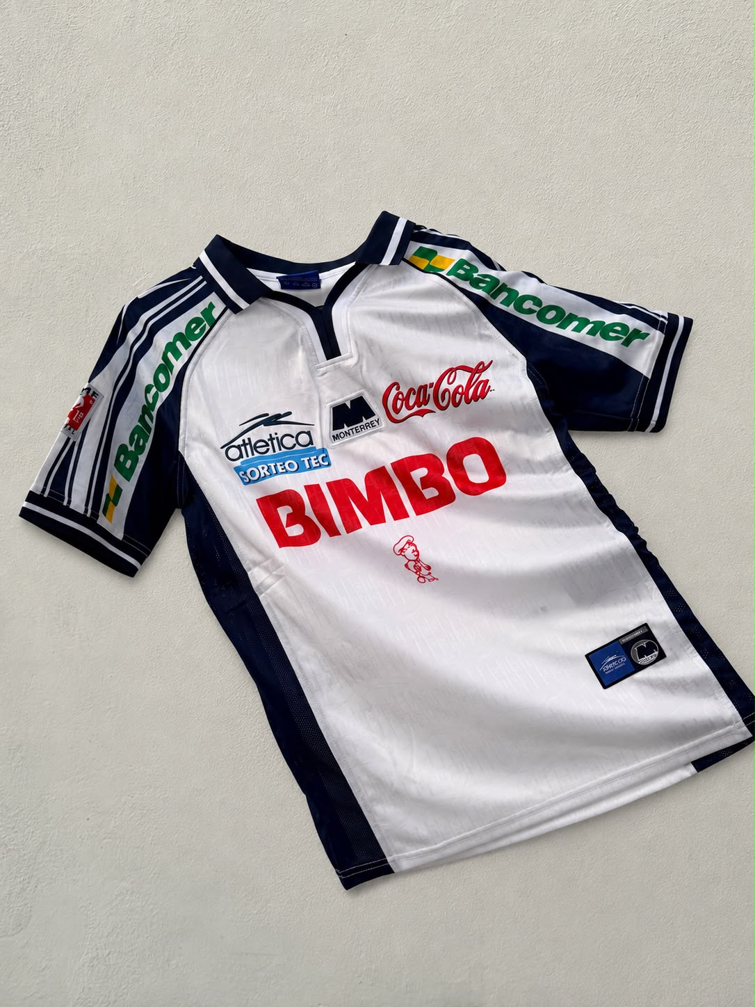 Jersey Monterrey Retro Blanca image 1