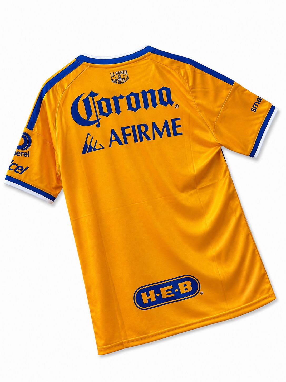 Detalle del Jersey Tigres UANL local 26-27